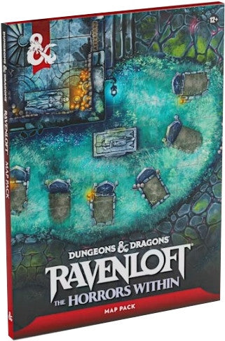 D&D 5.0 - RAVENLOFT: THE HORRORS WITHIN - MAP PACK