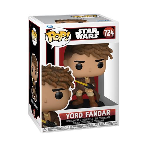 STAR WARS: THE ACOLYTE - POP FUNKO VINYL FIGURE 724 YORD FANDAR 9CM