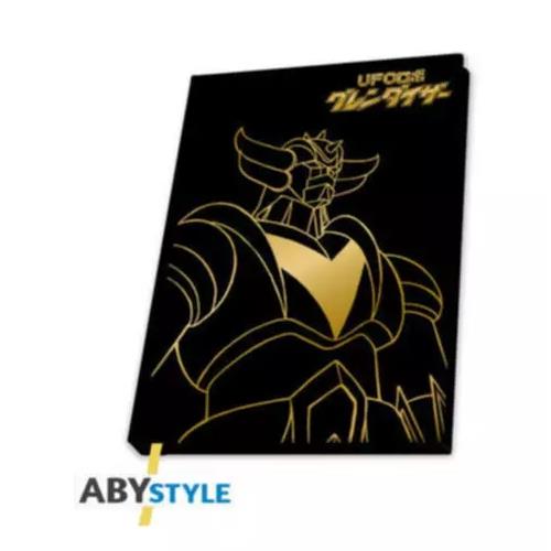 ABYNOT099 - GRENDIZER - A5 NOTEBOOK - GOLD GRENDIZER