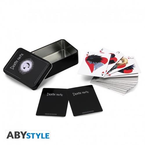 ABYJDC008 - DEATH NOTE - MAZZO DI 54 CARTE - CHARACTERS