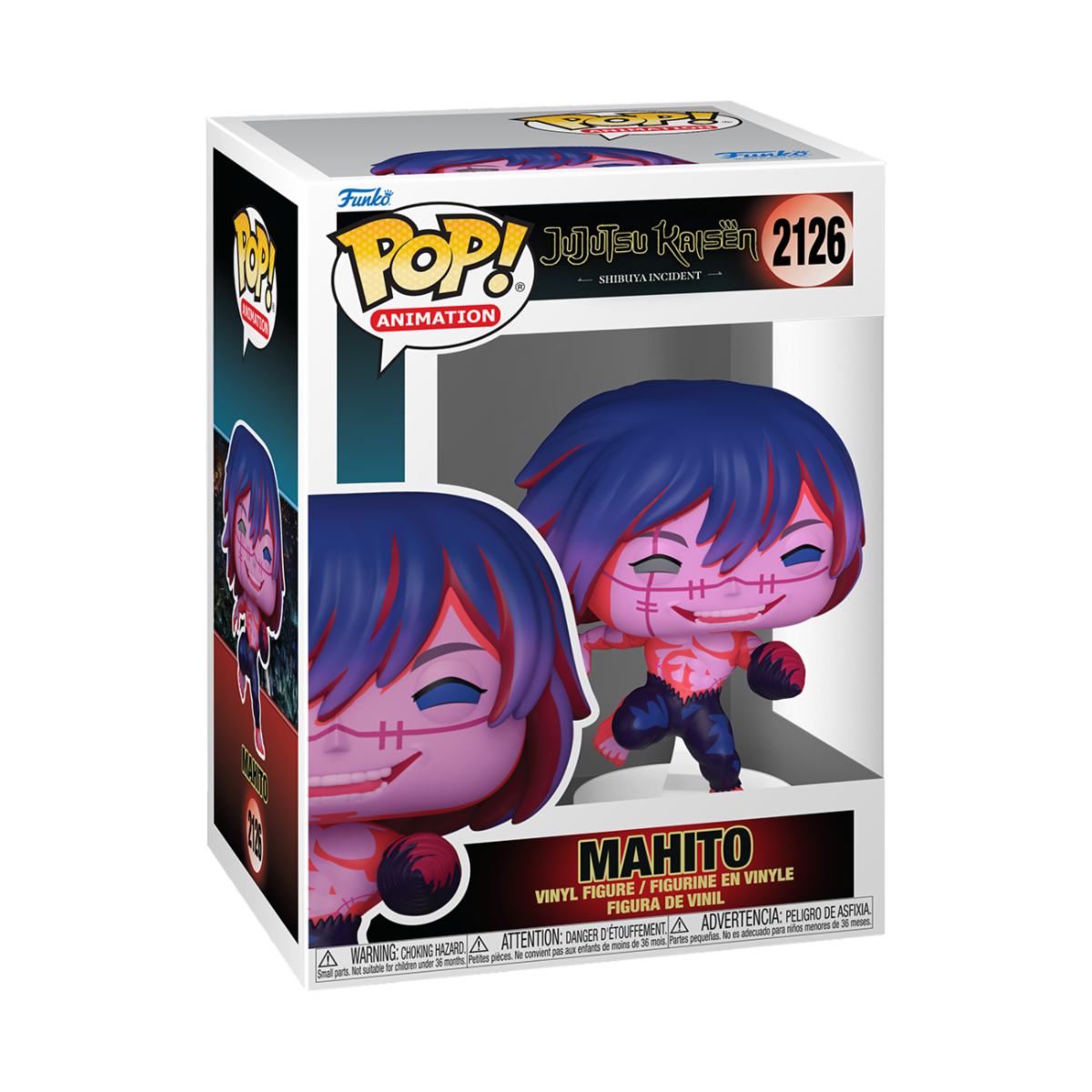 JUJUTSU KAISEN - POP FUNKO VINYL FIGURE 2125 MAHITO 9CM