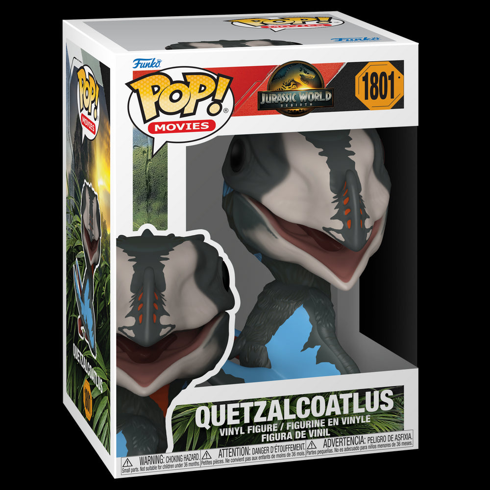 JURASSIC WORLD: REBIRTH - POP FUNKO VINYL FIGURE 1801 QUETZALCOATLUS 9CM
