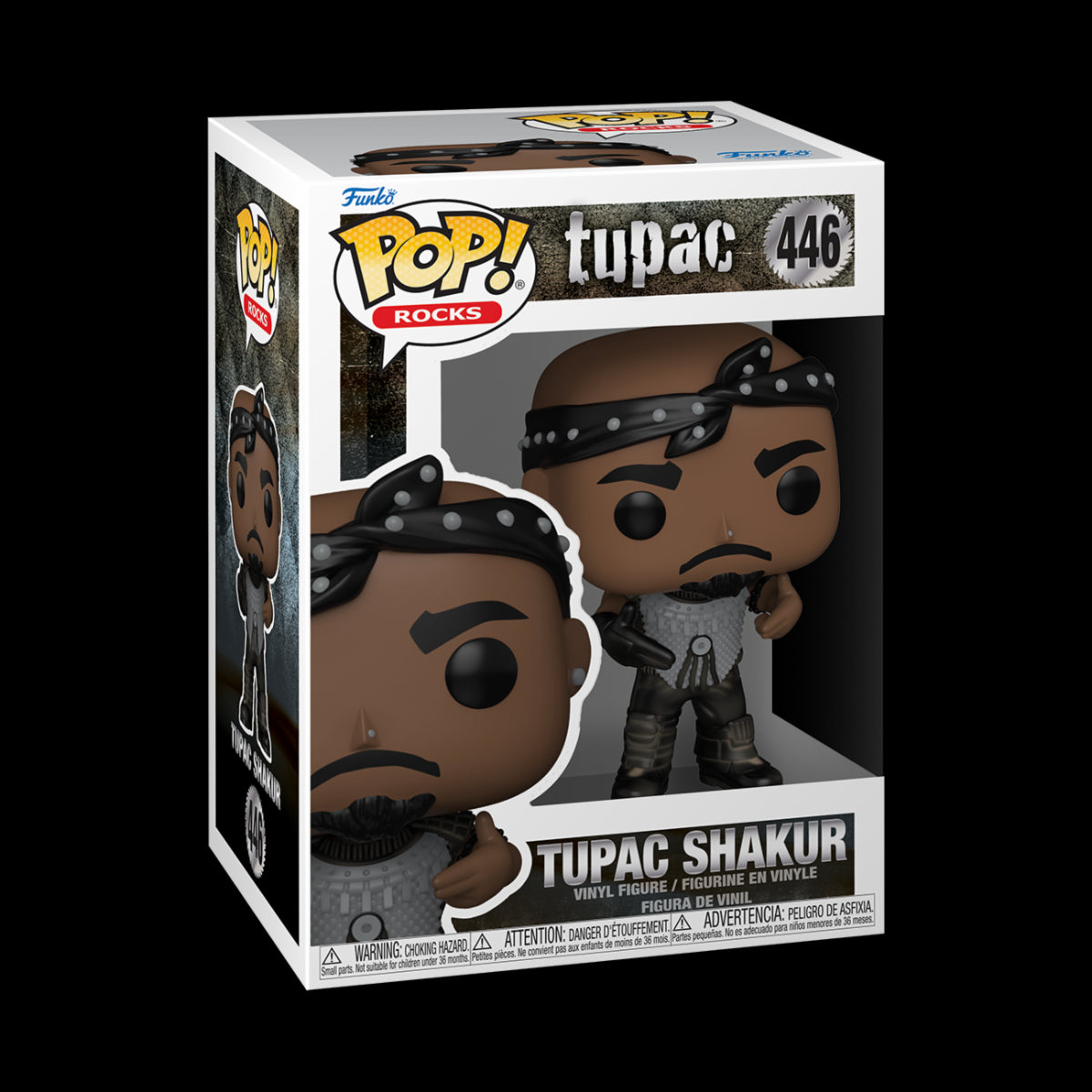 MUSIC: TUPAC - POP FUNKO VINYL FIGURE 446 CALIFORNIA LOVE 9CM