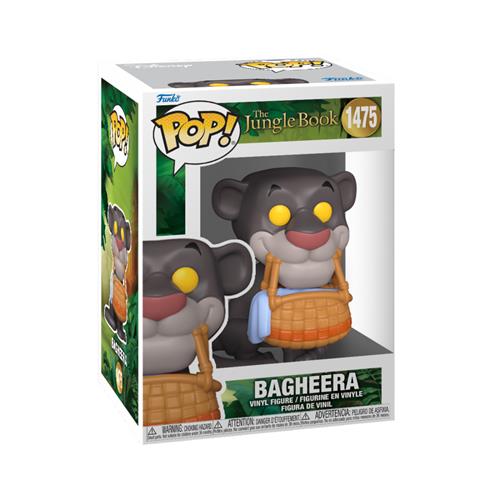 DISNEY: THE JUNGLE BOOK - POP FUNKO VINYL FIGURE 1475 BAGHEERA W/BASKET 9CM