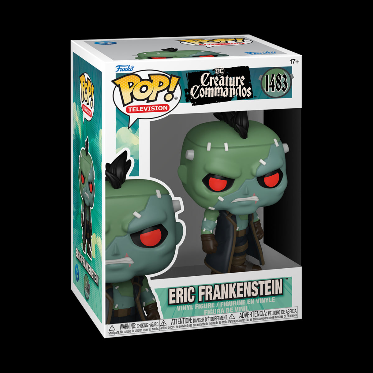 CREATURE COMMANDOS - POP FUNKO VINYL FIGURE 1483 ERIC FRANKENSTEIN 9CM