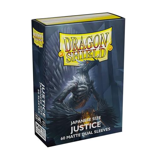 AT-15161 - 60 JAPANESE SIZE MATTE DUAL SLEEVES - JUSTICE
