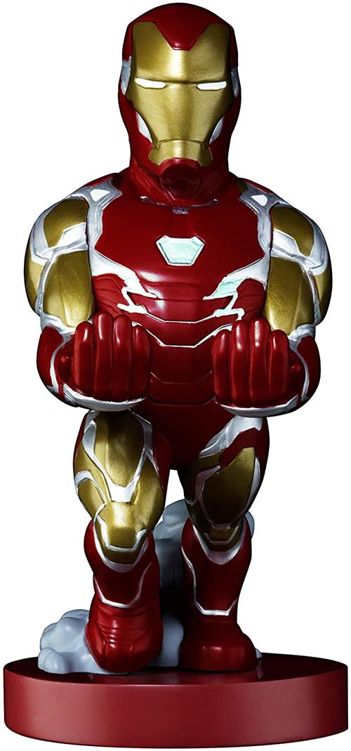 MARVEL - CABLE GUYS FIGURE - CHARGING HOLDER - IRON MAN EVERGREEN 17CM