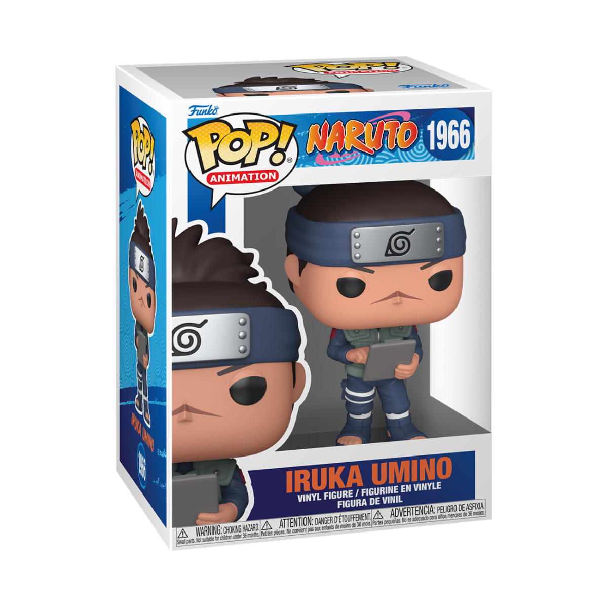 NARUTO: SHIPPUDEN - POP FUNKO VINYL FIGURE 1966 IRUKA UMINO 9CM