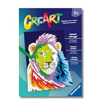 96009 - CREART: LIBRO DA COLORARE - ANIMALI SELVAGGI