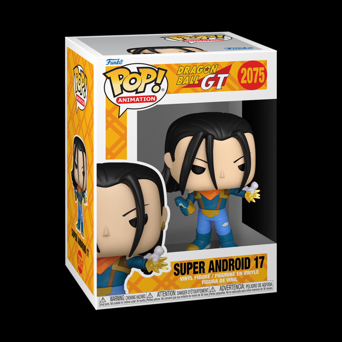 DRAGON BALL GT - POP FUNKO VINYL FIGURE 2075 SUPER ANDROID 17 9CM