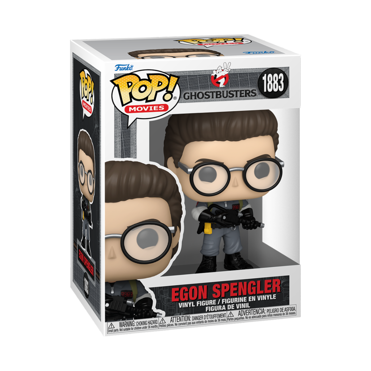 GHOSTBUSTERS - POP FUNKO VINYL FIGURE 1883 EGON SPENGLER 9CM