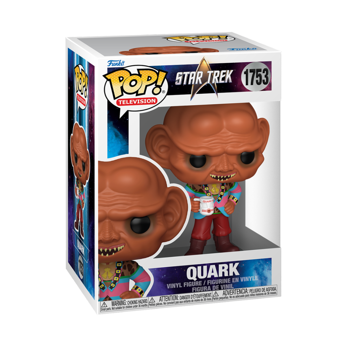 STAR TREK - POP FUNKO VINYL FIGURE 1753 QUARK 9CM