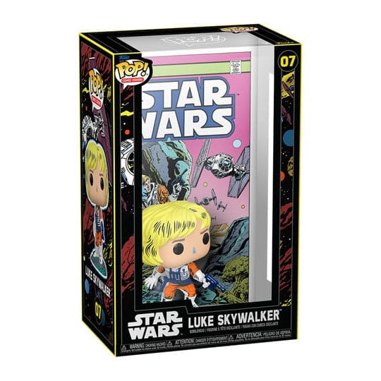 STAR WARS - POP FUNKO COMIC COVERS VINYL FIGURE 07 LUKE SKYWALKER 9CM