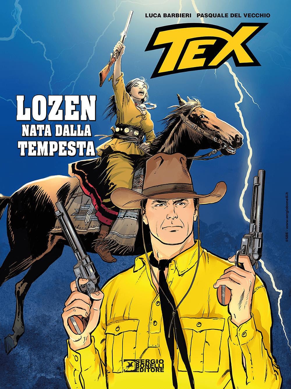 TEX STELLA D'ORO 41 - LOZEN NATA DALLA TEMPESTA