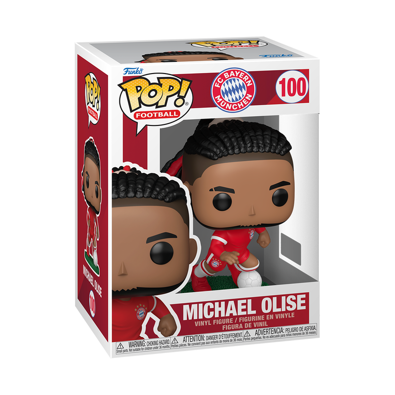 BAYERN FC 2026 - POP FUNKO VINYL FIGURE 100 MICHAEL OLISE 9CM