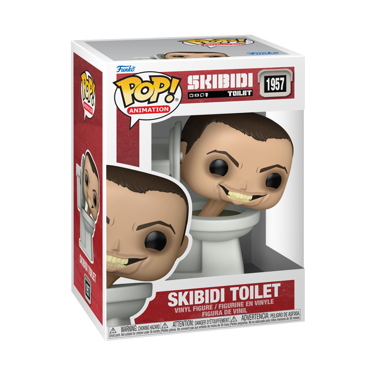 SKIBIDI TOILET - POP FUNKO VINYL FIGURE 1957 SKIBIDI TOILET 9CM