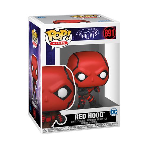 DC GAMES: GOTHAM KNIGHTS - POP FUNKO VINYL FIGURE 891 RED HOOD 9CM