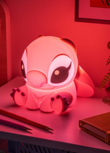 PP15866LS - STITCH - ANGEL SQUISHYGLO SILICONE LIGHT RECHARGEABLE