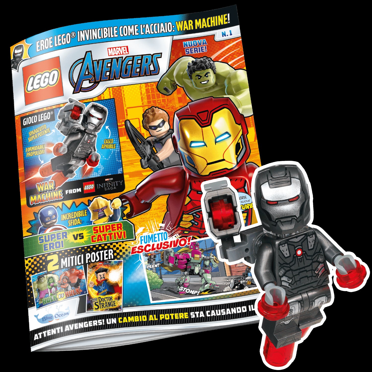 LEGO AVENGERS N.1 - WAR MACHINE