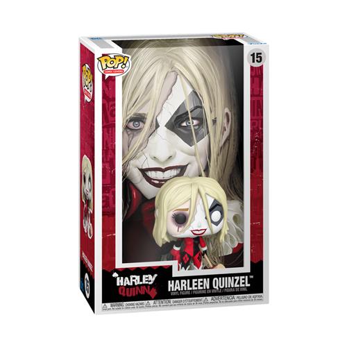 DC COMICS - POP FUNKO COMIC COVERS VINYL FIGURE 15 HARLEEN QUINZEL 9CM