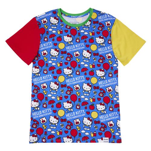 SANRIO - HELO KITTY 50TH ANNIVERSARY - T-SHIRT - HELLO KITTY L