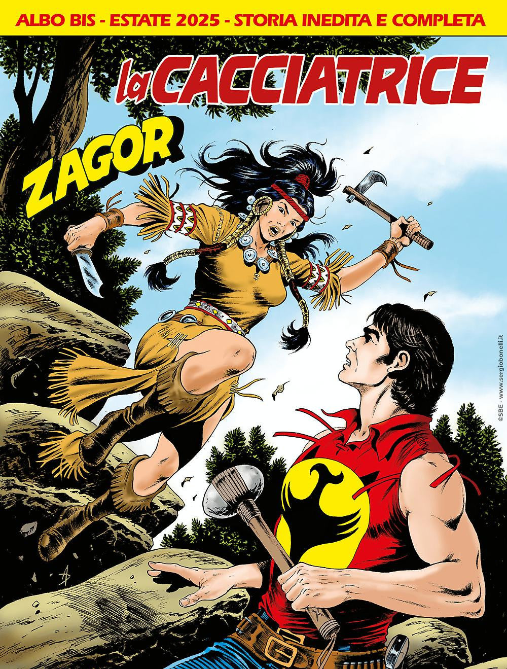 ZAGOR 720 BIS (ZENITH GIGANTE 771 BIS) - LA CACCIATRICE