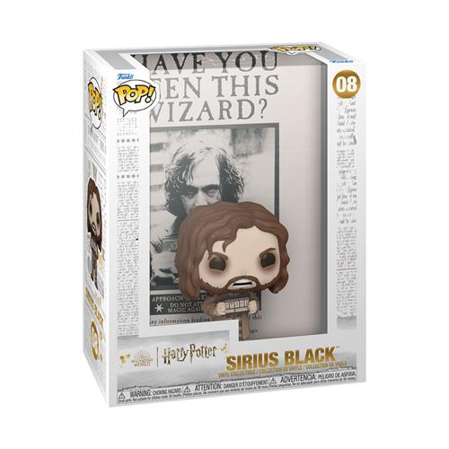 HARRY POTTER: PRISONER OF AZKABAN - POP FUNKO COVERS VINYL FIGURE 08 POSTEER W/ SIRIUS BLACK