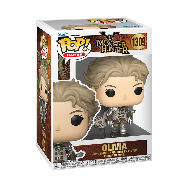 MONSTER HUNTER WILDS S1 - POP FUNKO VINYL FIGURE 1309 OLIVIA 9CM