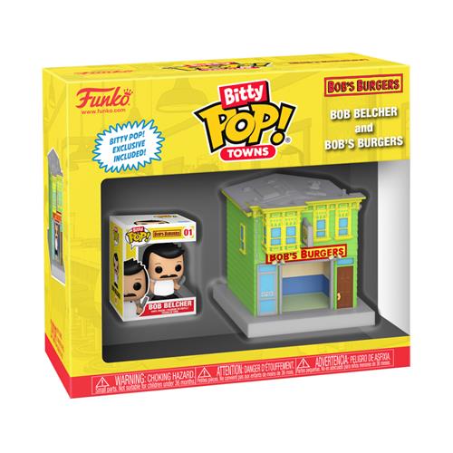 83641 - BOB'S BURGER - FUNKO BITTY POP RIDE VINYL FIGURE - BOB'S BURGER