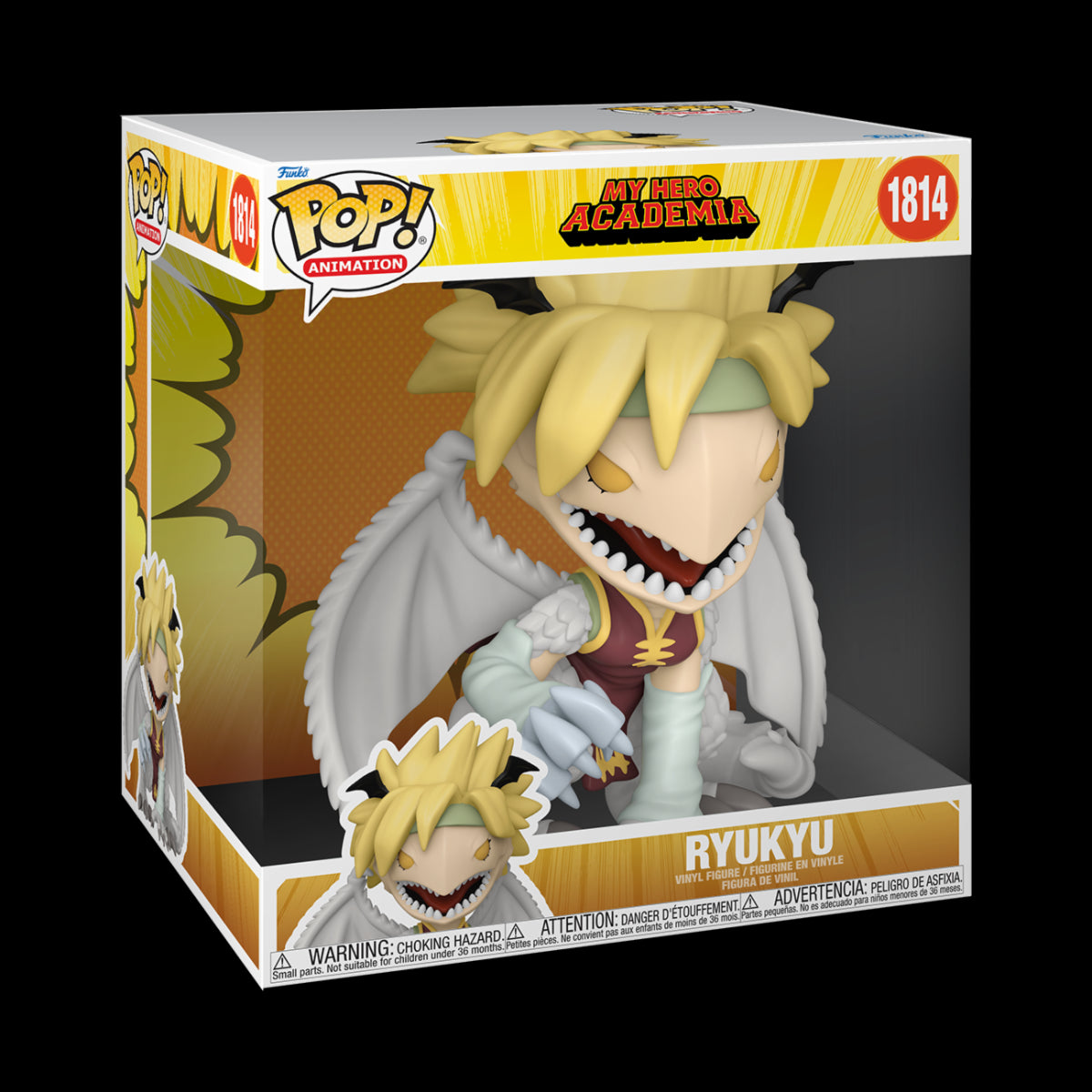 MY HERO ACADEMYA - POP FUNKO VINYL FIGURE JUMBO 1814 RYUKYU (DRAGON)