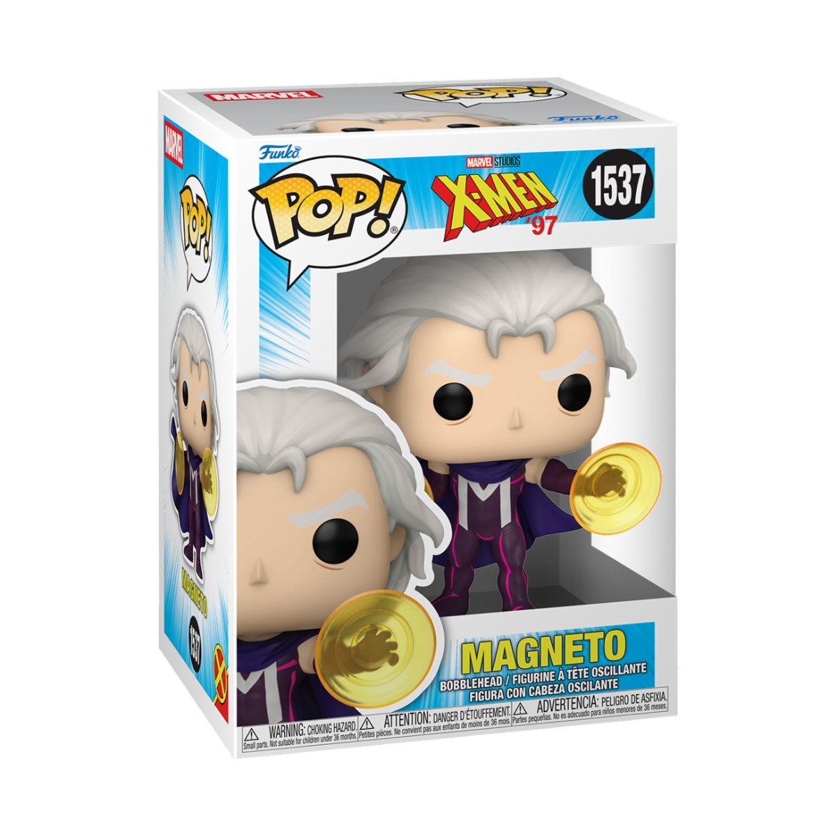 MARVEL: X-MEN'97 - POP FUNKO VINYL FIGURE 1537 MAGNETO 9CM