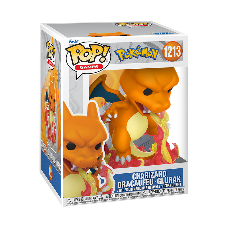 POKEMON S24 - POP FUNKO PREMIUM VINYL FIGURE 1213 CHARIZARD 9CM