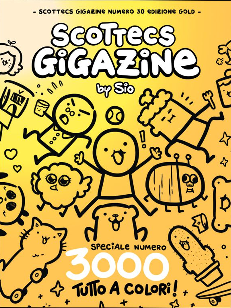SCOTTECS GIGAZINE 30 - VARIANT ORO LIMITATA