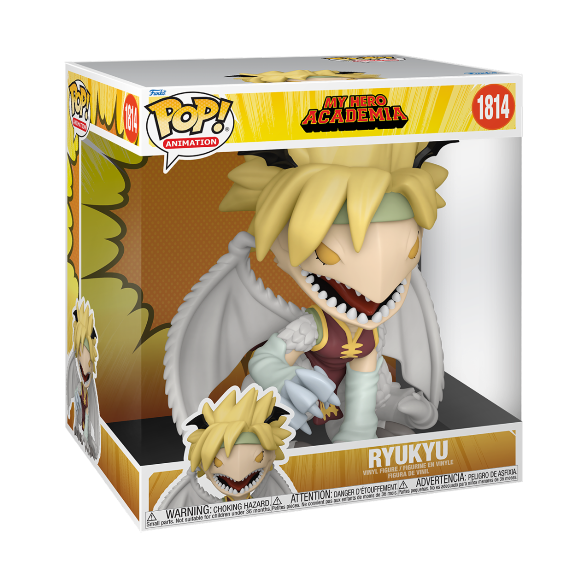 MY HERO ACADEMYA - POP FUNKO VINYL FIGURE JUMBO 1814 RYUKYU (DRAGON)