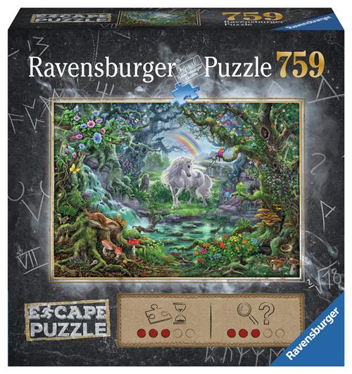 16512 4 - ESCAPE PUZZLE - L'UNICORNO 759 PEZZI