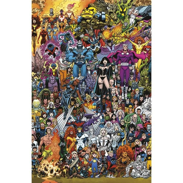 X-MEN 1 (2024) - GLI INCREDIBILI X-MEN 419 - VARIANT MUTANT HISTORY