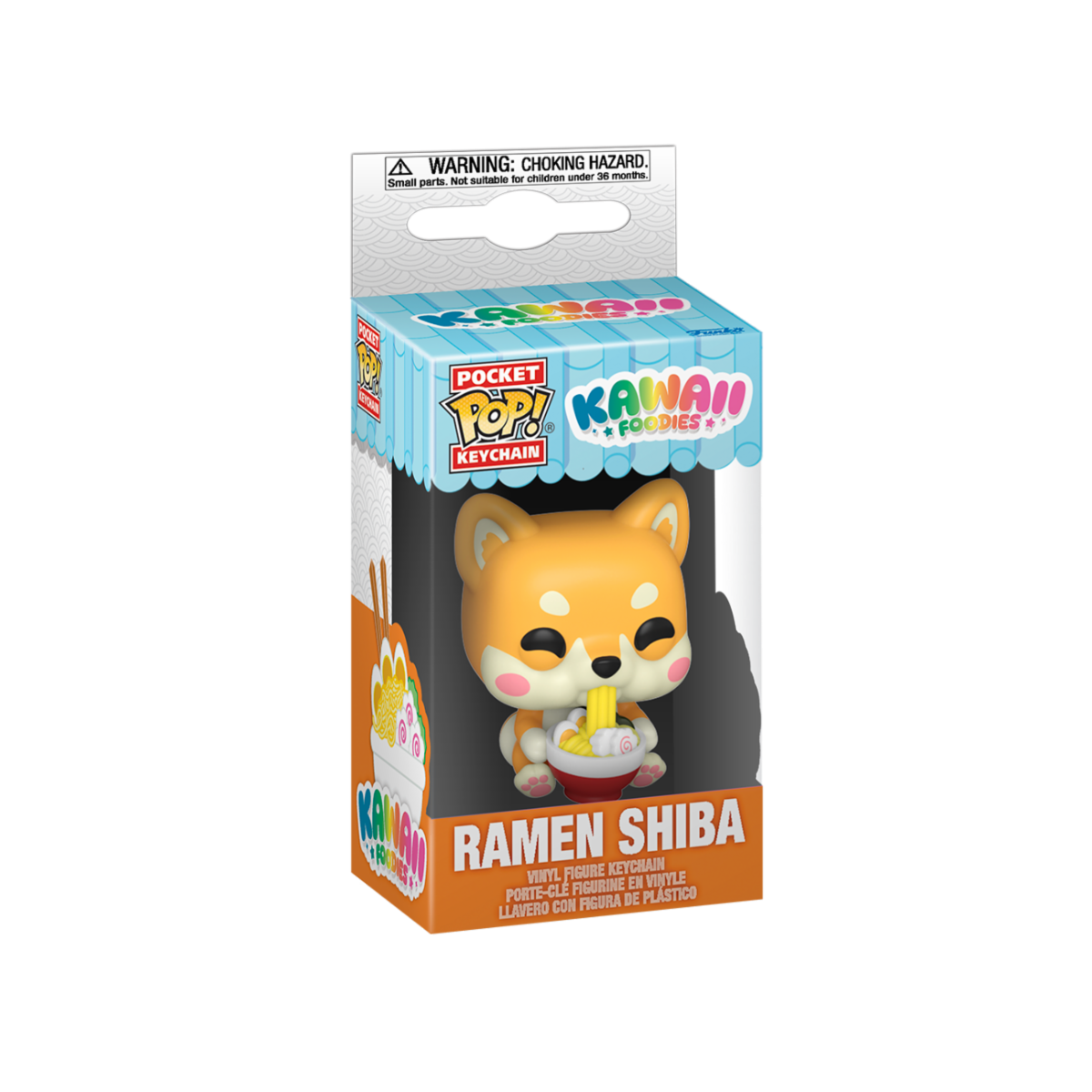 KAWAII FOODIES - KEYCHAIN - RAMEN SHIBA 4CM