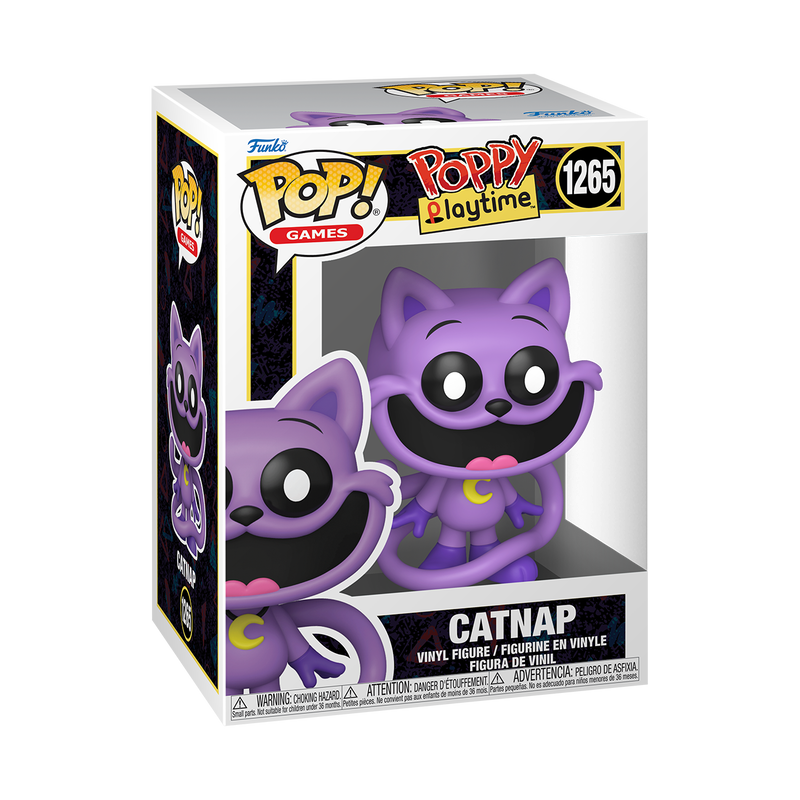 POPPY PLAYTIME S1 - POP FUNKO VINYL FIGURE 1265 CATNAP 9CM