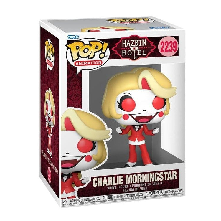 HAZBIN HOTEL - POP FUNKO VINYL FIGURE 2239 CHARLIE MORNINGSTAR W/CHASE (ASSORTMENT 6PZ) 9CM