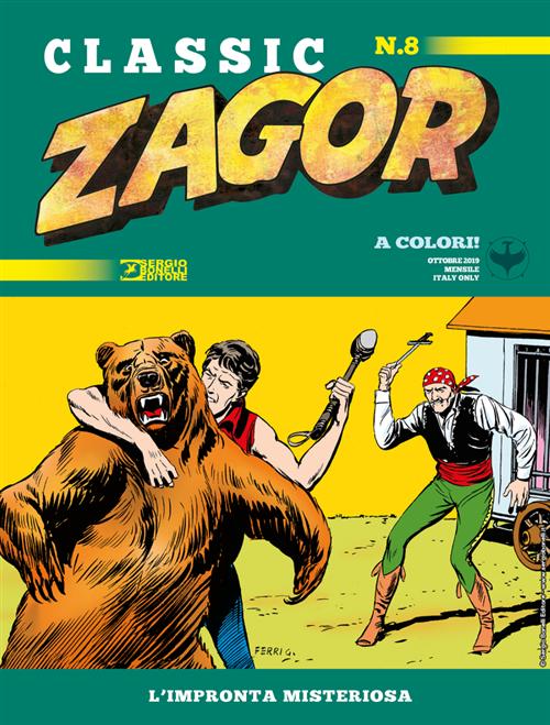 ZAGOR CLASSIC 8 - L'IMPRONTA MISTERIOSA