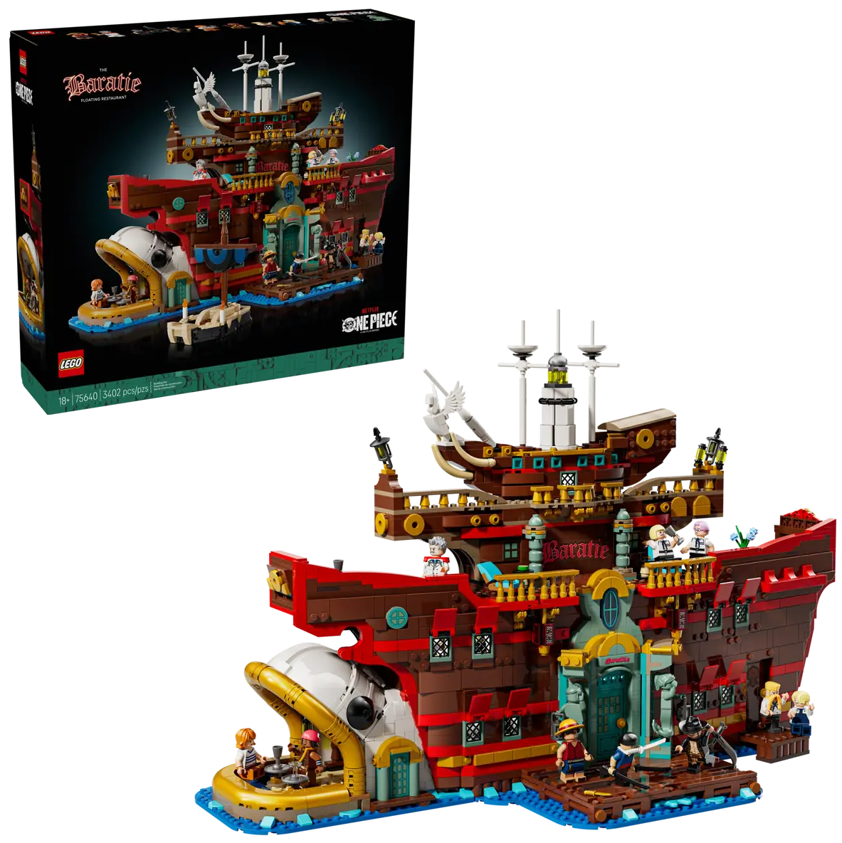 75640 - ONE PIECE - BARATIE, IL RISTORANTE GALLEGGIANTE
