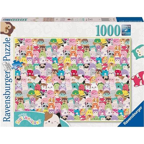 17553 6 - SQUISHMALLOWS - PUZZLE 1000 PZ - SQUISHMALLOWS CHALLENGE