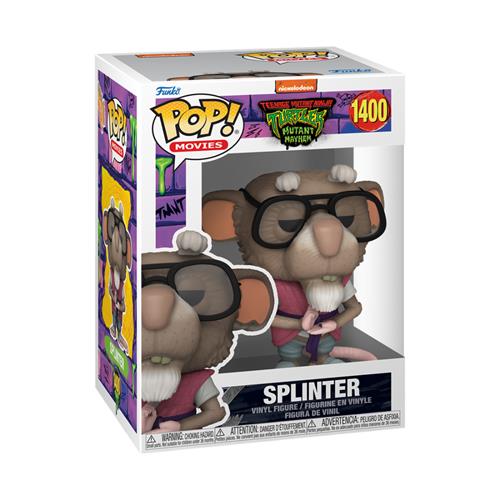 TEENAGE MUTANT NINJA TURTLES - POP FUNKO VINYL FIGURE 1400 SPLINTER 9CM