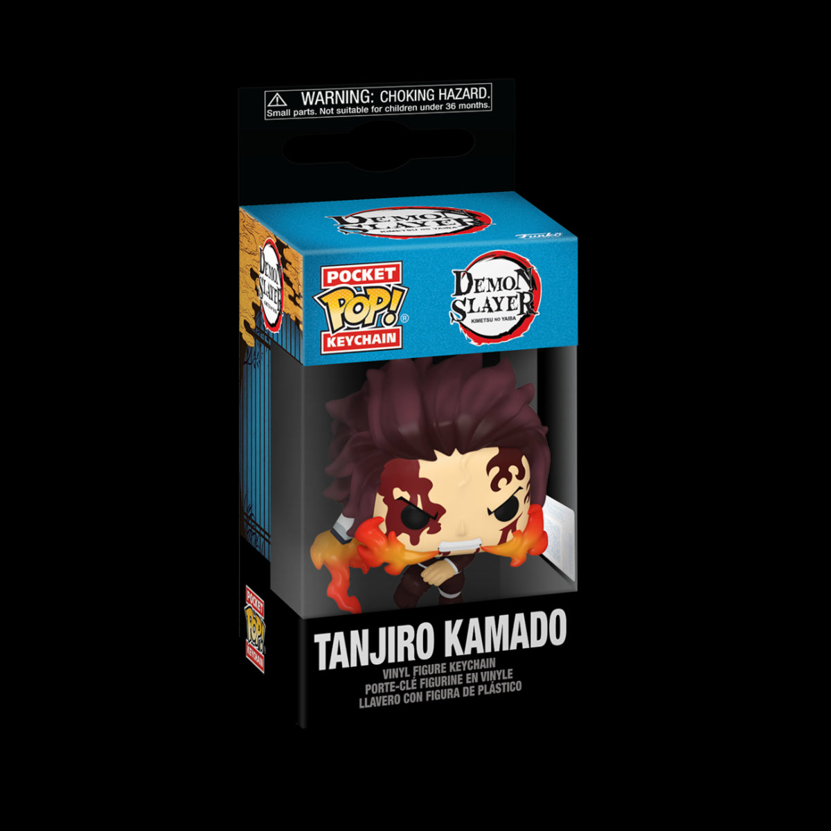 DEMON SLAYER - KEYCHAIN - TANJIRO (DANCING FLASH) 4CM