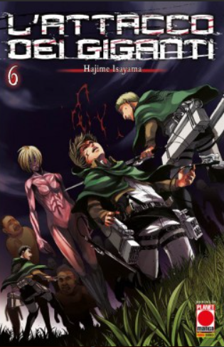 L'ATTACCO DEI GIGANTI 6 - QUINTA RISTAMPA