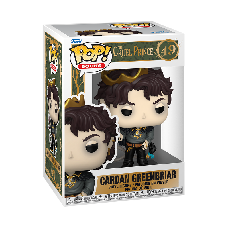 THE FOLK OF THE AIR - POP FUNKO VINYL FIGURE 49 CARDAN GREENBRIAR (THE CRUEL PRINCE) 9CM