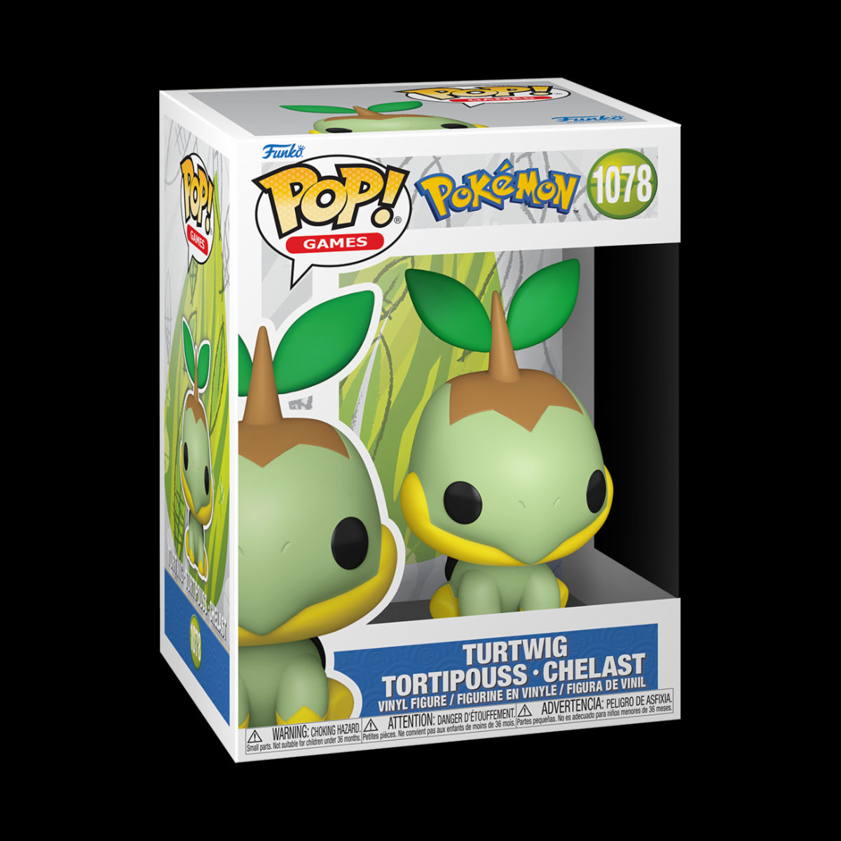 POKEMON - POP FUNKO VINYL FIGURE 1078 TURTWIG 9CM