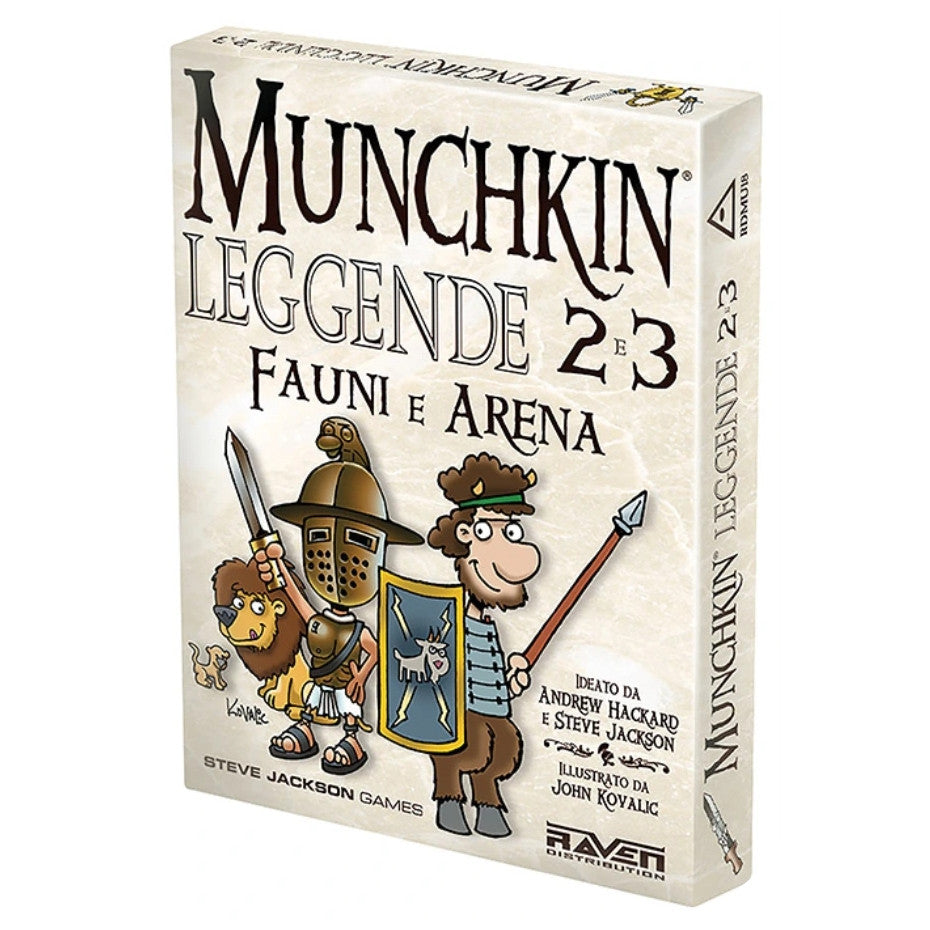 MUNCHKIN LEGGENDE 2 E 3