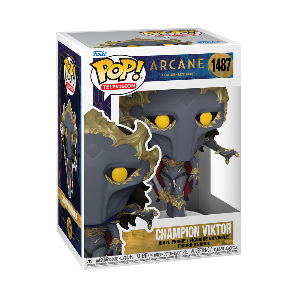 ARCANE: LEAGUE OF LEGENDS - POP FUNKO VINYL FIGURE 1487 VIKTOR 9CM