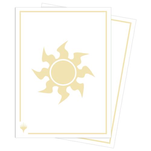 19931 - 105 DECK PROTECTOR SLEEVES - MAGIC: THE GATHERING - MANA 8 - PLAINS